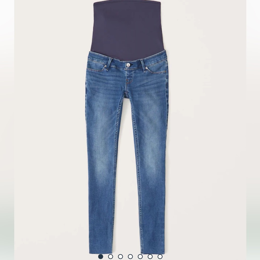 Abercrombie Maternity Jean Leggings Size 27S